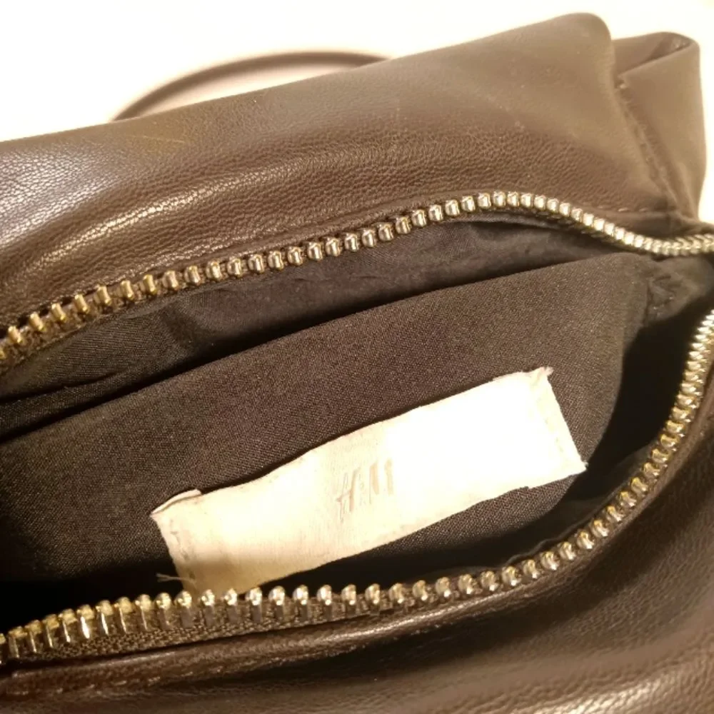 H&M Soft Brown Puffer Shoulder Bag 8X5